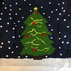 Christmas Sweater with matching beanie